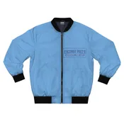 Coconut Peet's Emblem Men's Bomber Jacket (AOP)