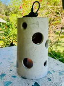 Pendant – Large Cylinder with Large Circular Cutouts