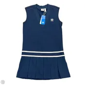 Athletic Dress By Adidas In Navy, Size: S