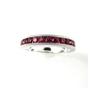Ruby Stackable Band