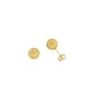 Gold-Filled 8mm Textured Bead Stud