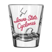 Iowa State 2oz Playmaker Shot Glass
