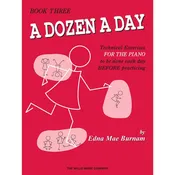 A Dozen A Day Technical Exercises for the Piano | Book 3