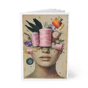 Artistic A5 Softcover Notebook - Creative Journal for Sewers and Dreamers