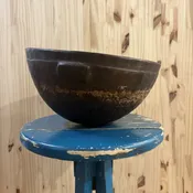 Antique Fulani African Wooden Milk Bowl — Made Solid
