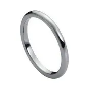 2mm Tungsten High-Polish Band