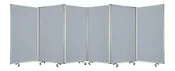 212" W X 71" H Screen Gems Heather Screen Room Divider SG-345A