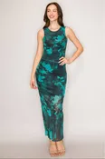 Anya Belle Mesh Maxi Dress