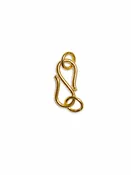 14H102Y : 14 K Yellow Gold S-Hook with Rings : 10 mm