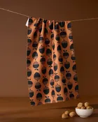 Acorn Noir Tea Towel