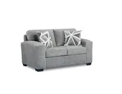 Affordable Furniture Posh Grey Modern Loveseat