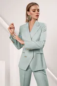 100% premium wool double-breasted Mesmerize Jacket C100