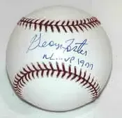 George Foster Autographed Baseball