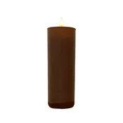 2 oz Bronze Votive: No 03 Dark Rose & Leather
