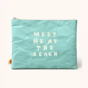 Meet Me At The Beach Tyvek Pouch