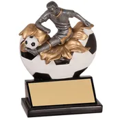 5 1/4" Male Soccer Xploding Resin