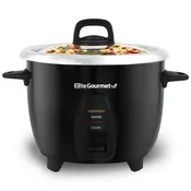 10-Cup Rice Cooker with Stainless Steel Cooking Pot