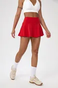 RED SKORT