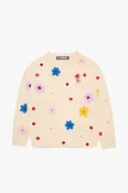 6NBRHD 6TH-W3801 Bouquet Knit Sweater