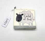Baby Soft Book Child of God, Personalized for baby, Sensory book