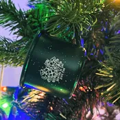 Bulk Custom Printed Mini Campfire Mug Ornament