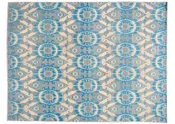 21st Century Modern Ikat Wool Rug 9' x 12'