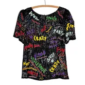 1990s Sequin Blouse