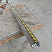 103"L x 4"H x 6"D D629