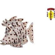 12" Sheet-Metal Fish Sculpture – Indonesian