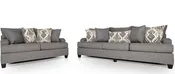 1069 Modern Graphite Sofa & Loveseat