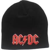 AC/DC - Unisex Red 3D Logo Beanie Hat
