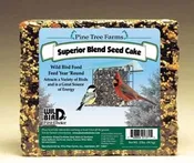 2 Pound Superior Blend Bird Seed Cake For Wild Birds