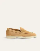 BLAIRE BEIGE SUEDE LOAFER