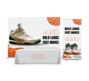 10 Ft x 8 Ft Backdrop Display Package