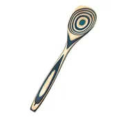 12" Blue Pakka Wood Corner Spoon