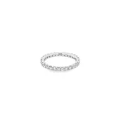 Diamond Full Eternity Ring 1.00ct | 18K White Gold