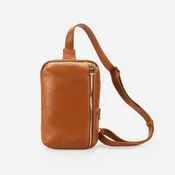 Bale Full-Grain Leather Sling Bag