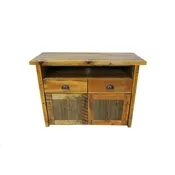 Barn Wood TV Stand With Drawers