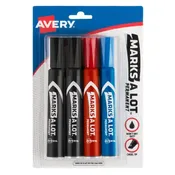 Avery Permanent Markers, Variety 4 Pack (07905)