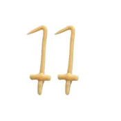 11th Birthday Beeswax Number Candle Set