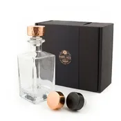 Copper Accent Whiskey Decanter in Gift Box