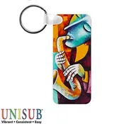 Rectangle Aluminum Key Tag