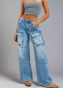 Cello Mid Rise Skater Jean