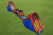 131' Hercules Challenge  commercial inflatable obstacle course - IG5249