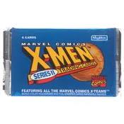 1993 Marvel Comics X-Men Series 2 Booster Pack - 6 Cards - SkyBox