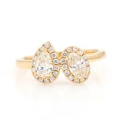 2-Stone Fashion Ring