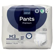 Abena Premium Pants M3 - Medium (31-43"), Tear-Away Pull-On Disposable Underwear