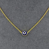 14K Gold Filled Evil Eye Necklace