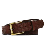 Basket Weave Belt - 1.5"