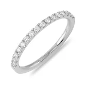 0.25 Carats Diamond Gold Band (1.6mm)